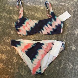 Athleta tie dye bikini